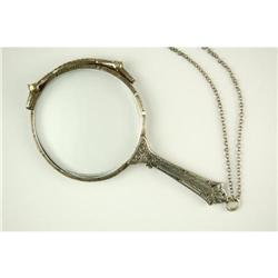 ANTIQUE STERLING SILVER LORGNETTE #957148