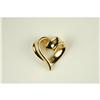 Image 1 :  14K GOLD HEART SLIDE and PENDANT #957167