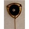 Image 1 :  ANTIQUE VICTORIAN GOLD STICKPIN BLACK ONYX #957179