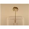 Image 1 :  ANTIQUE ART NOUVEAU STICKPIN 2 HORSESHOES 1900 #957183