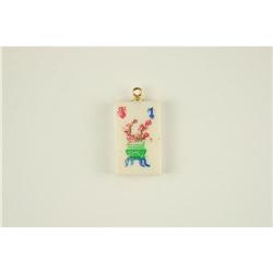 Charm Pendant for a MAH JONG PLAYER #957207
