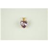 Image 1 : 14k  Pendant HEART AMETHYST 3.65 CTS! #957211