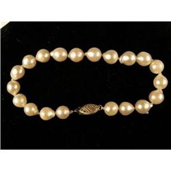 Beautiful BRACELET 6.5mm PEARLS #957216