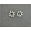 Image 1 : WHITEGold  DIAMOND Earring JACKETS .50 CTS! #957224