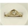 Image 1 : ANTIQUE  FILIGREE RING  DIAMOND .20 CARATS! #957234
