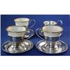 Image 1 : Shreve Sterling Demitasse Cups and Saucers #957271