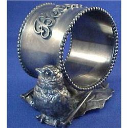 Figural Bird Silver Napkin Ring #957272