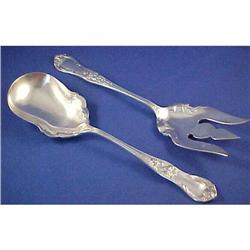 Stunning Mexican sterling silver Salad Set #957284