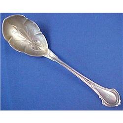 Victorian Sterling silver Preserve Spoon W&H #957305