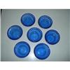 Image 1 : Ritz Blue Glass Custard Cups #957336