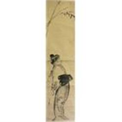 Japanese Antique Painting of Geisha #957404