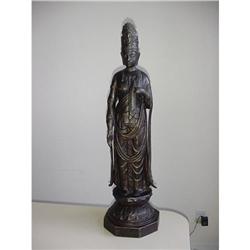 Iron Kwan Yin Figure T3 #957474