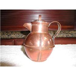 English Copper Guernsey Jug #957551
