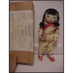 Doll Chinese Girl Cloth made in Hong Kong in #957576