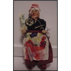 Doll  Cloth Ravca 10" Woman  Made in France #957584