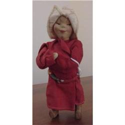 Doll Cloth Soviet Union Stockinette Face 1940s #957678