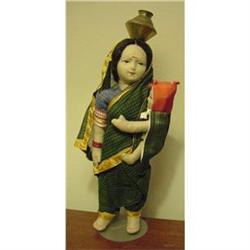 Doll Cloth India Mother & Child 1940s #957679