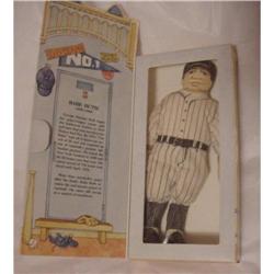 BABE RUTH Hallmark Cloth Doll in Box 1979 #957695