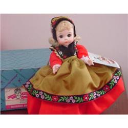Doll Sweden hard plastic 8" Madame Alexander  #957709