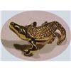 Image 1 : 18K Gold Alligator Pin signed AYA  #957911