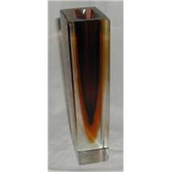 Murano nailhead retro art glass vase #957940