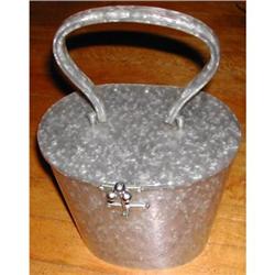 Early 50s lucite and chrome handbag #957943