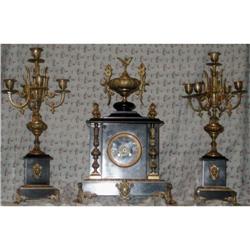 Magnificent  French Victorian Marble/Bronze #974988