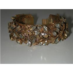 Miriam Haskell  vintage cuff bracelet #974991