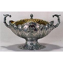 Large silverplated centerpiece bowl #974997