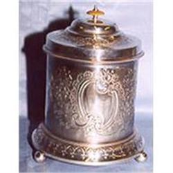 Silverplated biscuit barrel #974998