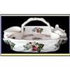 Image 1 : ENGLISH BONE CHINA STRAWBERRY SERVER BASKET #975700