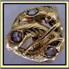 Image 1 : EARLY 19C GOLD & ROSE CUT DIAMOND SNAKE RING #975719