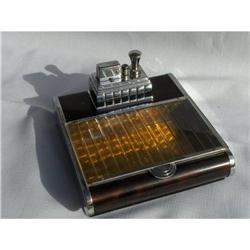 Rare  Art Deco Ronson Touch Tip Cigarette Box #975728