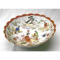 Oriental Style Serving Bowl Old Japan #988709