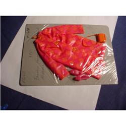 Francie doll 60's raincoat, purse, slippers #988728