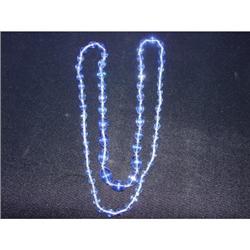 1940-1980s  Cobalt Glass  beads necklace #989006