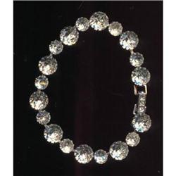 KRAMER  Large Stone Rhinestone Bracelet #989034