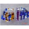 Image 1 : Lot 2 FUN Lucite Multicolored RINGS!! 1960s #989096
