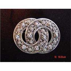Rare unique Heavy ETRUSCEANA Silver Brooch #989111