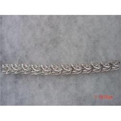  Crown Trifari Rhodium Link Bracelet #989128