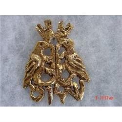 RARE  Hand Made Signed TRPCHITZ?   BROOCH #989137