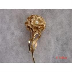 Estate BOUCHER Carnation Numbered Brooch #989140