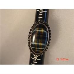 Mexican Scandinavian Sterling Tiger Eye Ring #989220