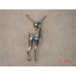 SB Sterling Deer Brooch Pin #989230