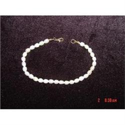 Genuine Cultured Pearl Bracelet #989235