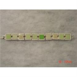  Rare CALAIS Link Enamel Bracelet  #989261