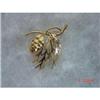 Image 1 : Wells 14kt  Gold Pine Cone Brooch #989292