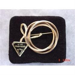 4 WINARD 12kt Gold Filled  Brooch  #989295