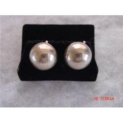  Mexican Sterling  Piedra Plata JL Earrings #989307