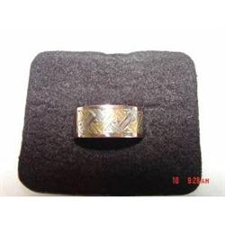 Multicolored 14kt gold Wedding Ring Size 10 1/2 #989352